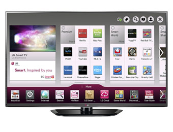 $550 off LG 60PN5700 60" 1080P 600Hz Plasma HDTV with Smart TV