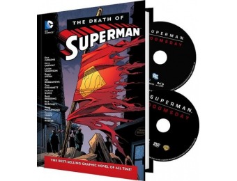 44% off Superman: Doomsday (Blu-ray) w/ Death of Superman