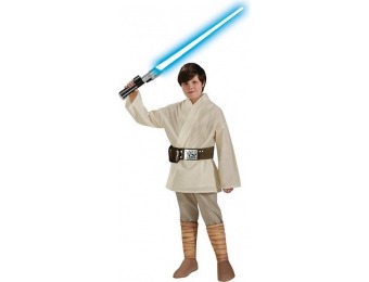 70% off Star Wars Luke Skywalker Boys' Deluxe Costume