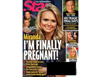 91% off Star Magazine Annual Subscription $14.99 / 52 Issues