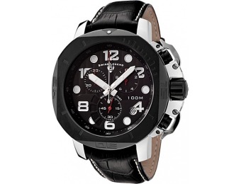 90% off Swiss Legend Scubador Chronograph Leather Watch