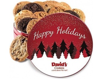 25% off David's Cookies Fresh Baked Cookies Gift Tins