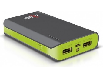 60% off Axess 6600 mAh Dual USB Power Bank