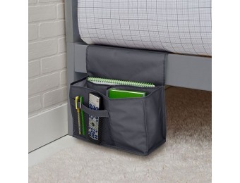 90% off Simple By Design Bedside Caddy, Grey