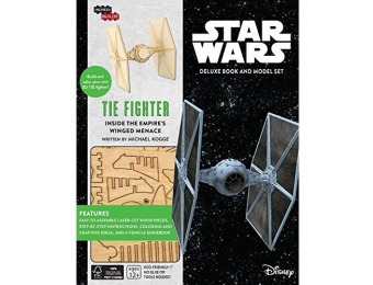 50% off IncrediBuilds: Star Wars: Tie Fighter Deluxe Book and Model Set