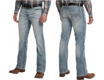 64% off Cinch Ian Mid-Rise Slim Jeans - Bootcut (For Men)