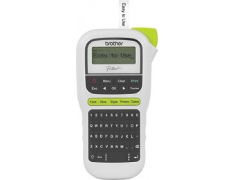 57% off Brother Easy Portable Label Maker (PTH110)