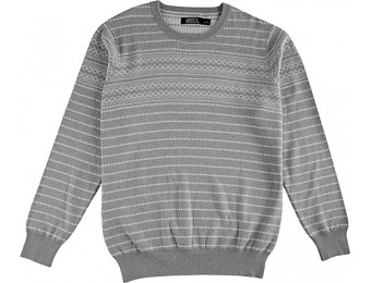73% off Boca Classics Mens Fair Isle Stripe Sweater