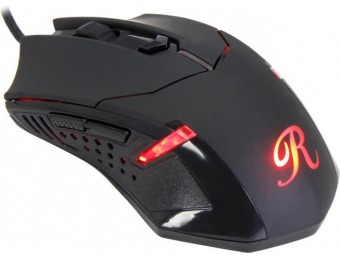 67% off Rosewill JET RGM-300 Black Wired Optical Mouse