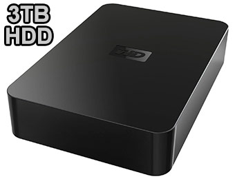 $50 off Western Digital Elements 3TB External Hard Drive