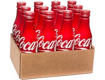40% off Coca-Cola Aluminum Bottle, 8.5 Ounce (Pack of 12)