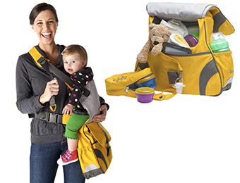 $40 off Go-Go Babyz Sidekick Bliss Infant Carrier and Diaper Bag