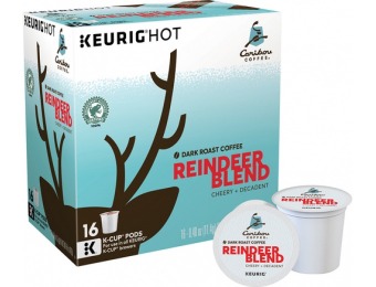 42% off Caribou Coffee Reindeer Blend (16-Pack)