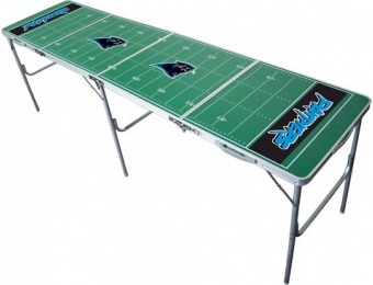 66% off NFL Carolina Panthers Tailgate Table - 2'x8'