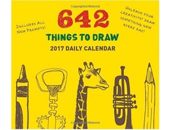 83% off 642 Things to Draw 2017 Daily Calendar