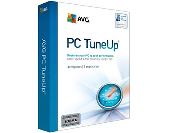 AVG PC TuneUp (3 PCs) - Free after $20 rebate