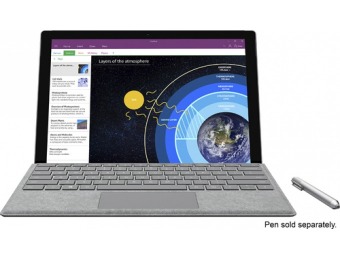 $300 off Microsoft Surface Pro 4 12.3", 128GB, Core m3, Keyboard