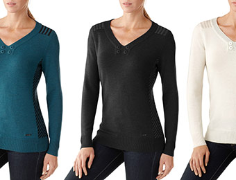 $77 off SmartWool Piney Lake Henley Sweater (3 colors)