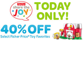 40% off Fisher-Price Toy Favorites
