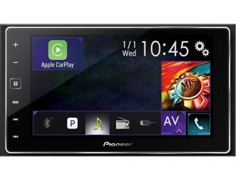 50% off Pioneer 6.2" Bluetooth Apple iPod In-Dash Receiver