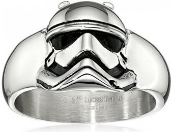 80% off Star Wars Stormtrooper Stainless Steel 3D Ring