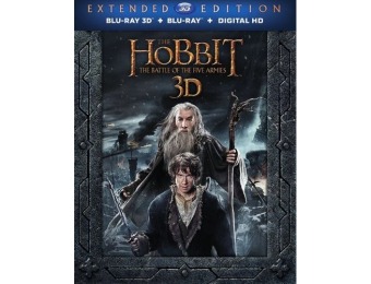 72% off The Hobbit: The Battle of the Five Armies (Blu-ray 3D)