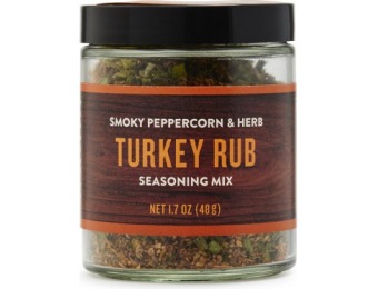 80% off Smoky Peppercorn & Herb Turkey Rub Seasoning Mix
