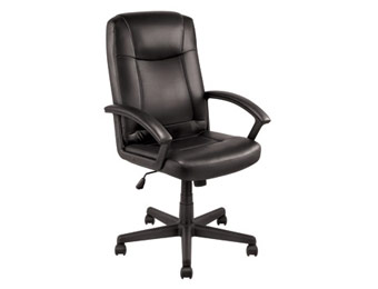 $50 off OfficeMax Fausto I Leather Executive Office Chair