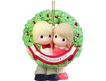 83% off Precious Moments "Our First Christmas 2016" Ornament