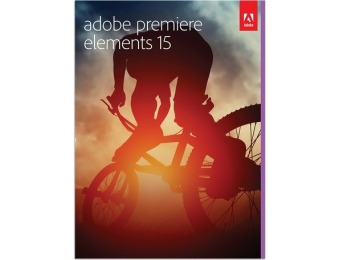 40% off + $10 GC Adobe Premiere Elements 15 - Mac|Windows