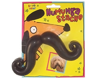 71% off Moody Pet Humunga Stache Ball Dog Toy