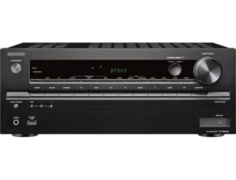 $300 off Onkyo 1190W 7.2-Ch. 4K Ultra HD and 3D A/V Receiver