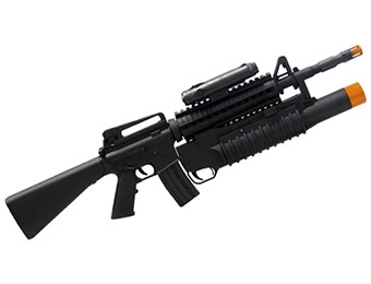 70% off Mini M16A6 Rifle / M203 Grenade Launcher Airsoft Gun