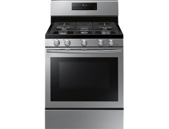 $600 off Samsung 30" Self-Cleaning Freestanding Gas Convection Range