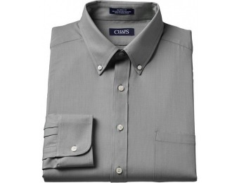 66% off Men's Chaps Broadcloth Button-Down Collar Dress Shirt