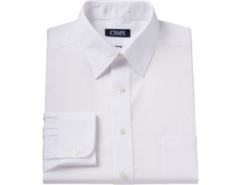 66% off Men's Chaps Classic-Fit Solid Dress Shirt