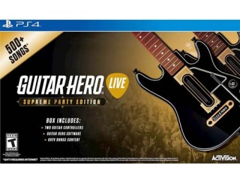 $30 off Guitar Hero Live: Supreme Party Edition - PS4
