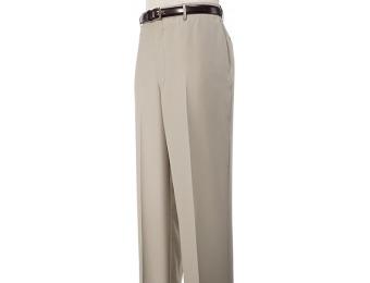 70% off Classic Collection Traditional Fit Dress Pants