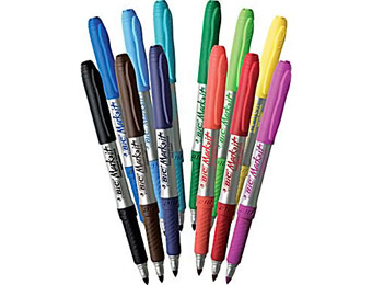 47% off BIC Mark-it Fine Point Permanent Markers