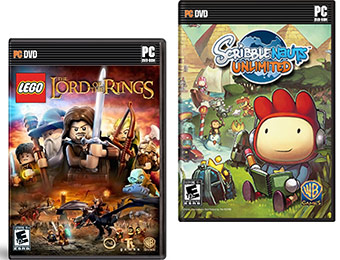 75% off LEGO Lord of the Rings + Scribblenauts Unlimited (PC)