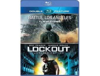76% off Battle: Los Angeles/Lockout Double Feature (Blu-ray)
