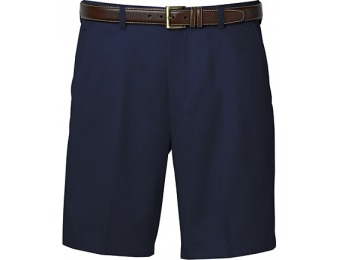 83% off Stays Cool Slim Fit Plain Front Shorts