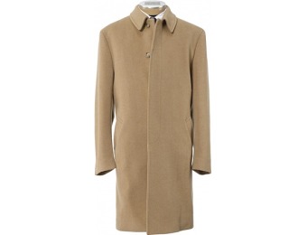 79% off Executive Collection Traditional Fit 3/4 Length Topcoat