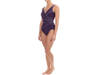 80% off Miraclesuit Horizon Line One-Piece Swimsuit (For Women)