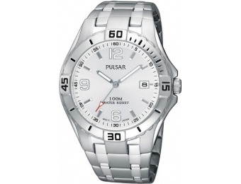 $66 off Men's Pulsar Lumibrite Calendar Watch
