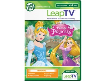 80% off LeapFrog Disney Princess: Cinderella and Rapunzel Game