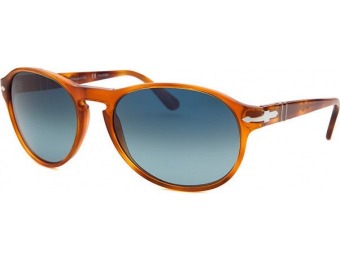 87% off Persol Women's Terra di Siena Round Havana Sunglasses