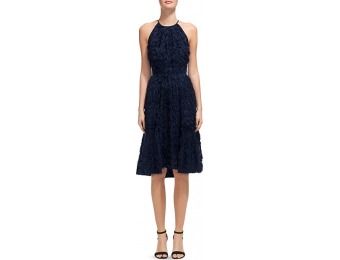 70% off Whistles Irina Faux-Feather Dress