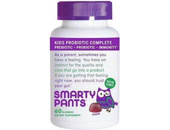 51% off SmartyPants Kids Probiotic & Prebiotic Immunity Gummies