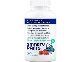48% off SmartyPants Men's Complete Gummy Vitamins
